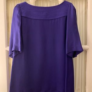 Silk Short Sleeve Blouse